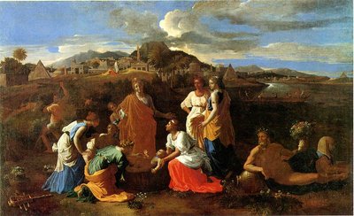 Moses Saved from the Waters by Nicolas Poussin